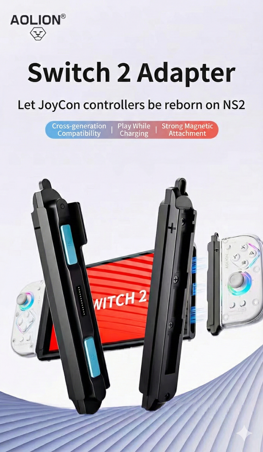 Switch 2 NS2 adapter for Mig Flash V2 — backward compatibility accessory for Switch 2 console