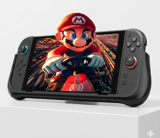 Portable Charger Case for Switch 2 — 10000mAh Battery Pack with Stand