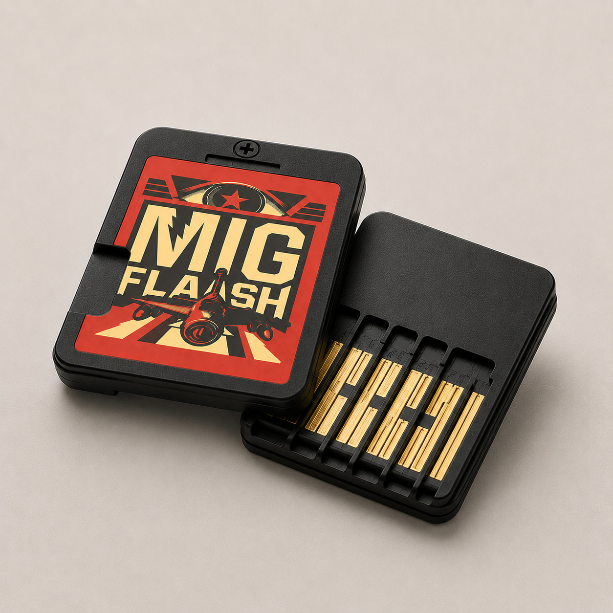 Mig Flash V2 — Switch Game Backup Cartridge with Toggle Button