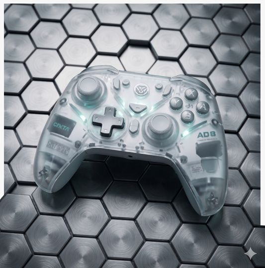 AOLION K20 Hall Effect Gaming Controller — Zero Drift, Mechanical Buttons, Custom Macros