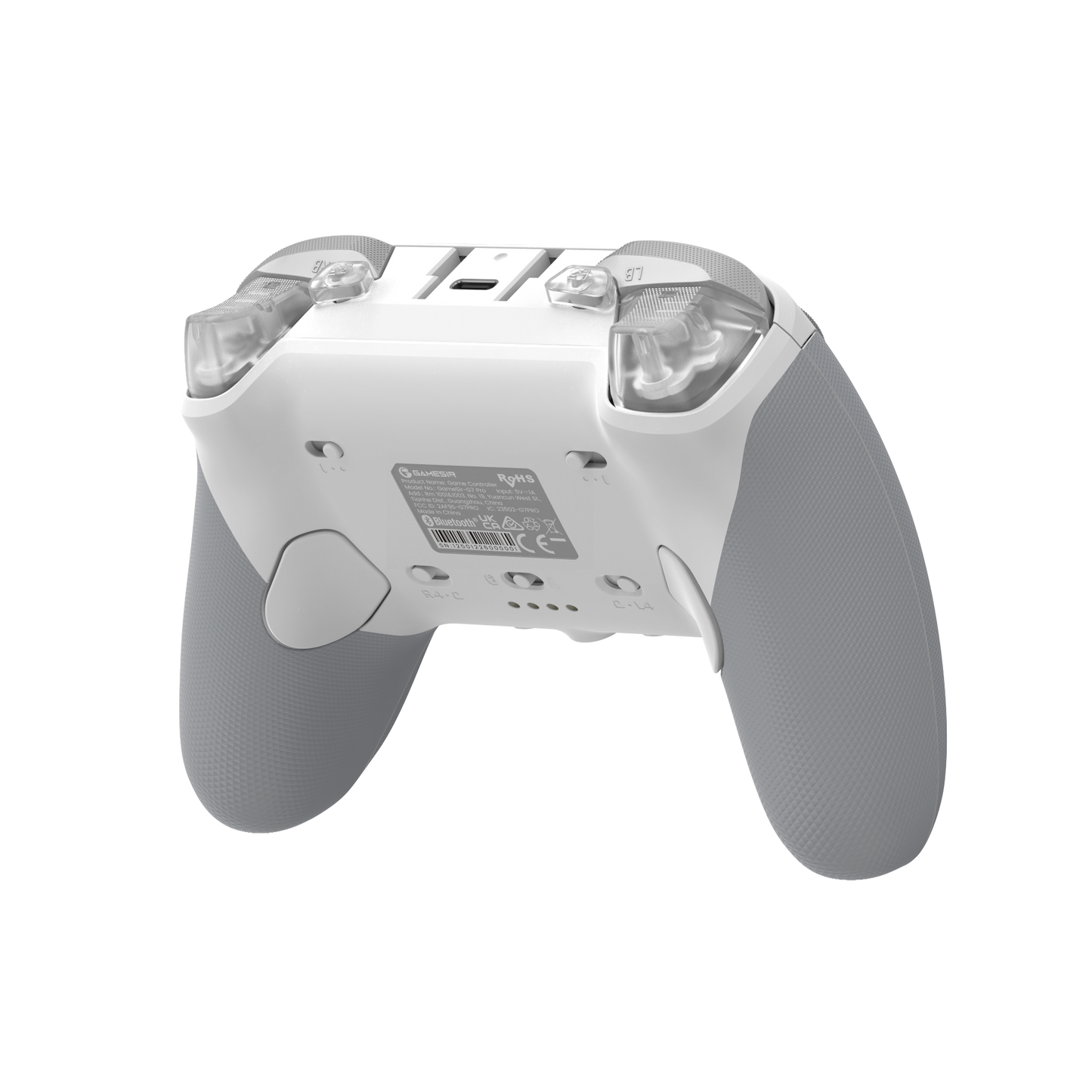 GameSir G7 Pro rear controls and programmable buttons