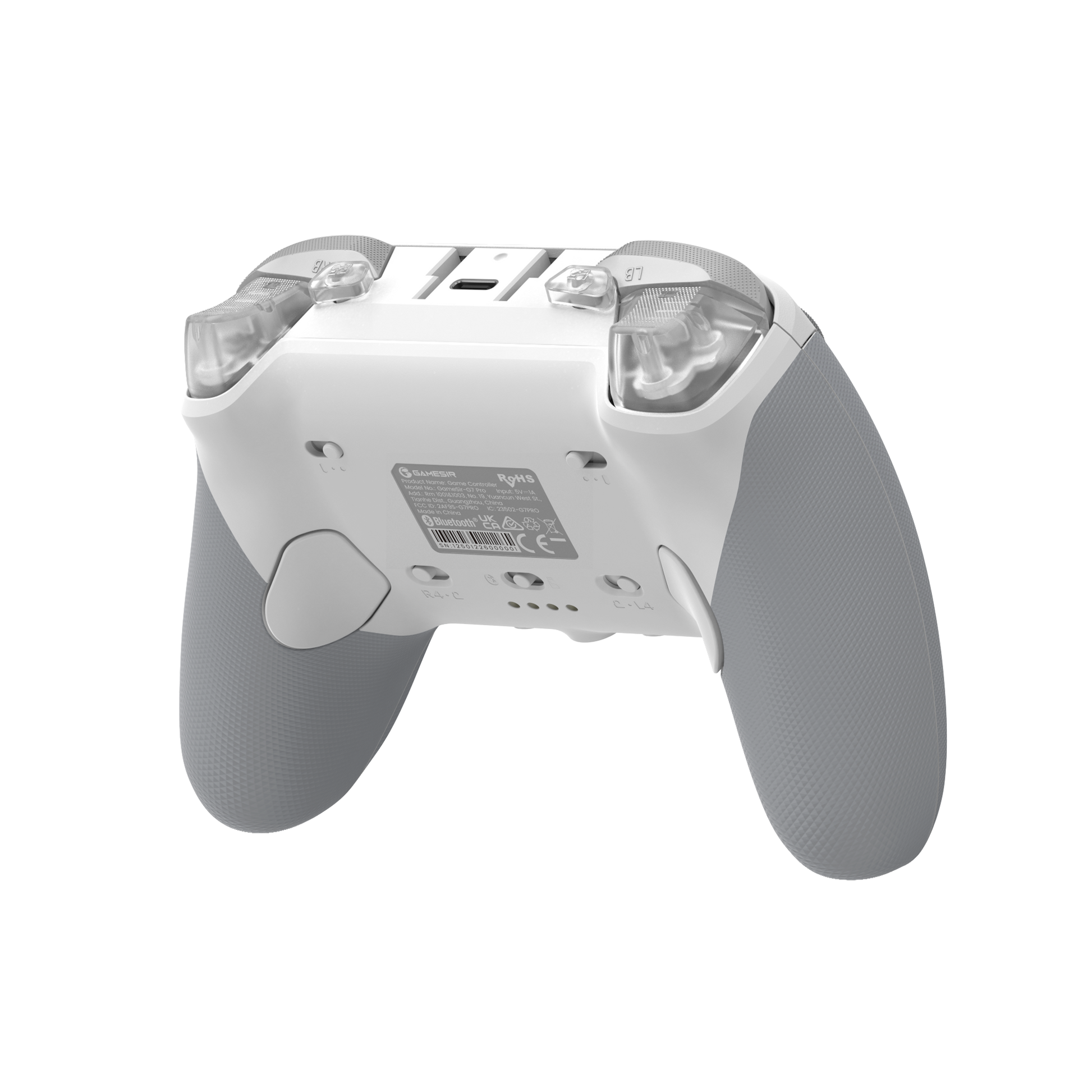 GameSir G7 Pro rear controls and programmable buttons