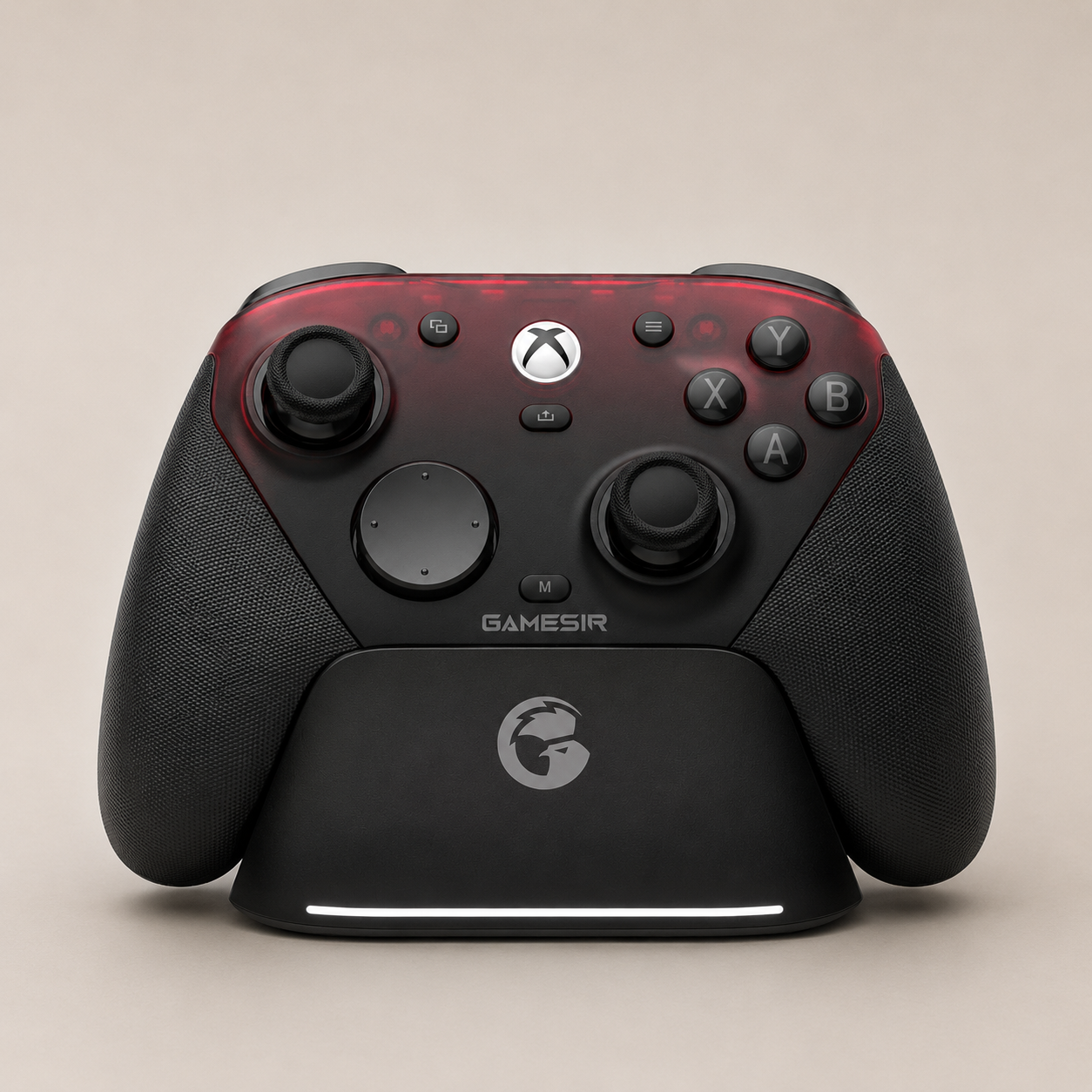 GameSir G7 Pro black controller with charging dock